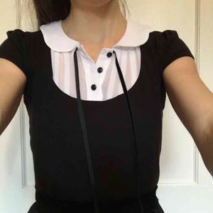 White collared shirt